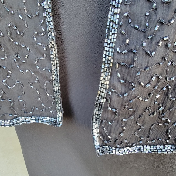 vintage ronni nicole skirt by Ouida and fully beaded formal jacket by JM… - Picture 10 of 13